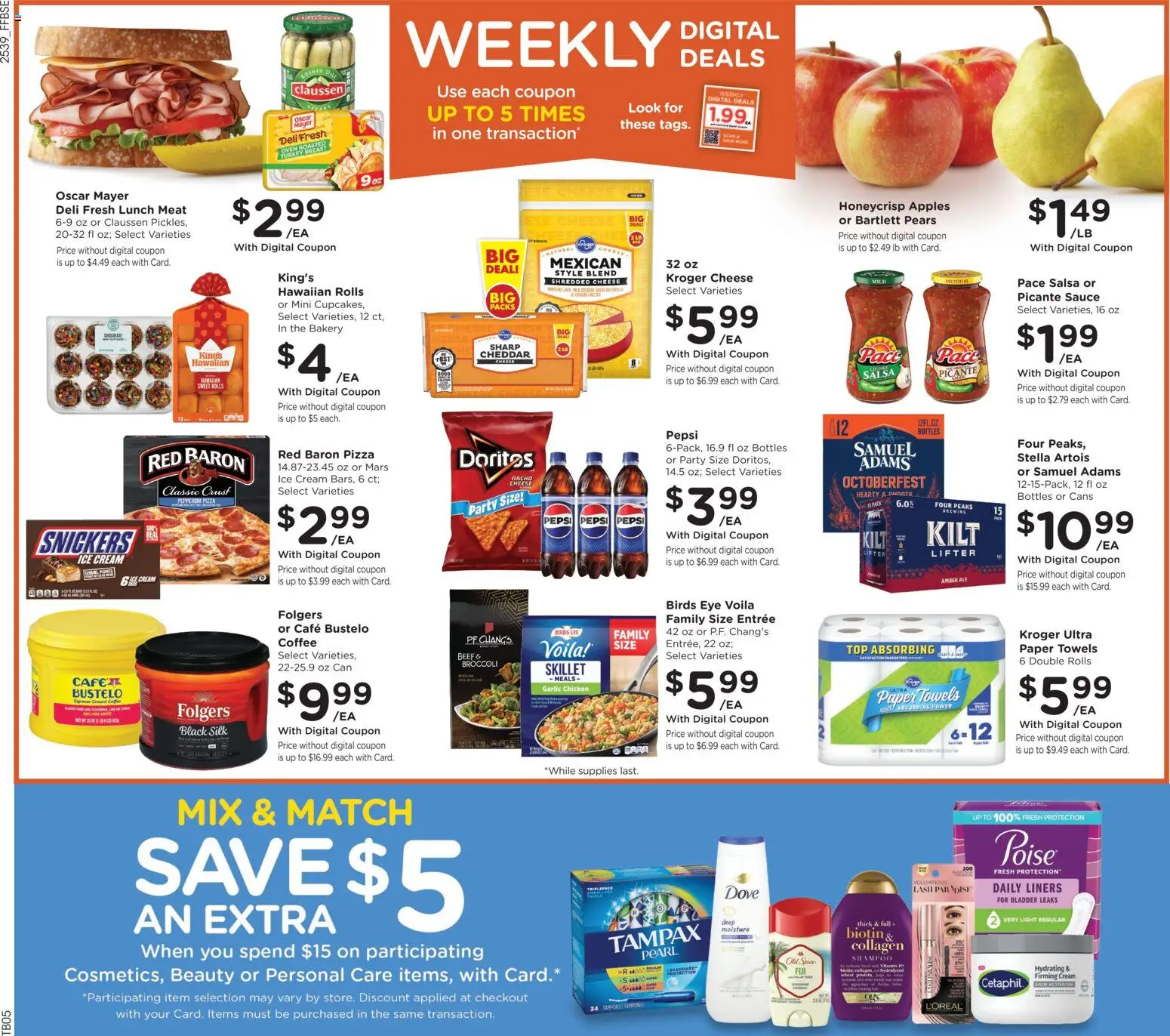 Fry's Food Weekly Ad - valid from 29.10.2025 | Page: 2 | Products: Biotin, Broccoli, Skillet, Cream