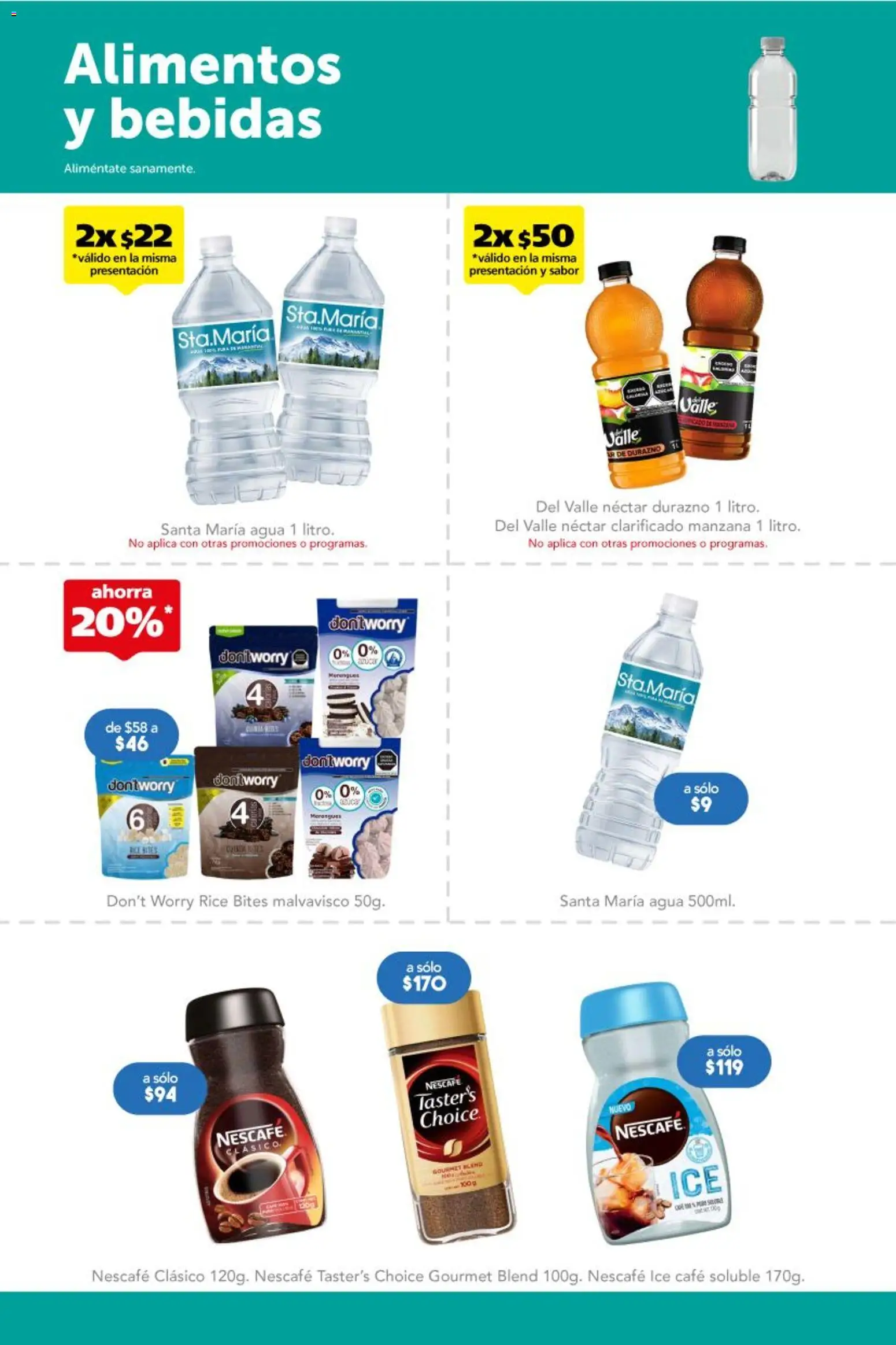 Nuevas ofertas de Farmacia San Pablo válidas en toda la República Mexicana desde el 23.11.2025. ¡Encuentra las mejores ofertas en Farmacia San Pablo catálogo! | Página: 17 | Productos: Durazno, Manzana, Agua, Café