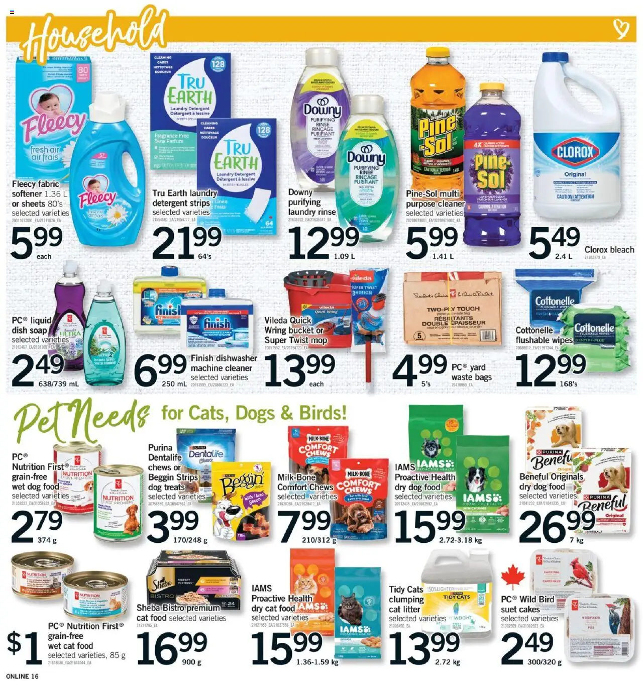 Fortinos flyer valid from 25.09.2025 | Page: 15 | Products: Bag, Dishwasher, Soap, Detergent