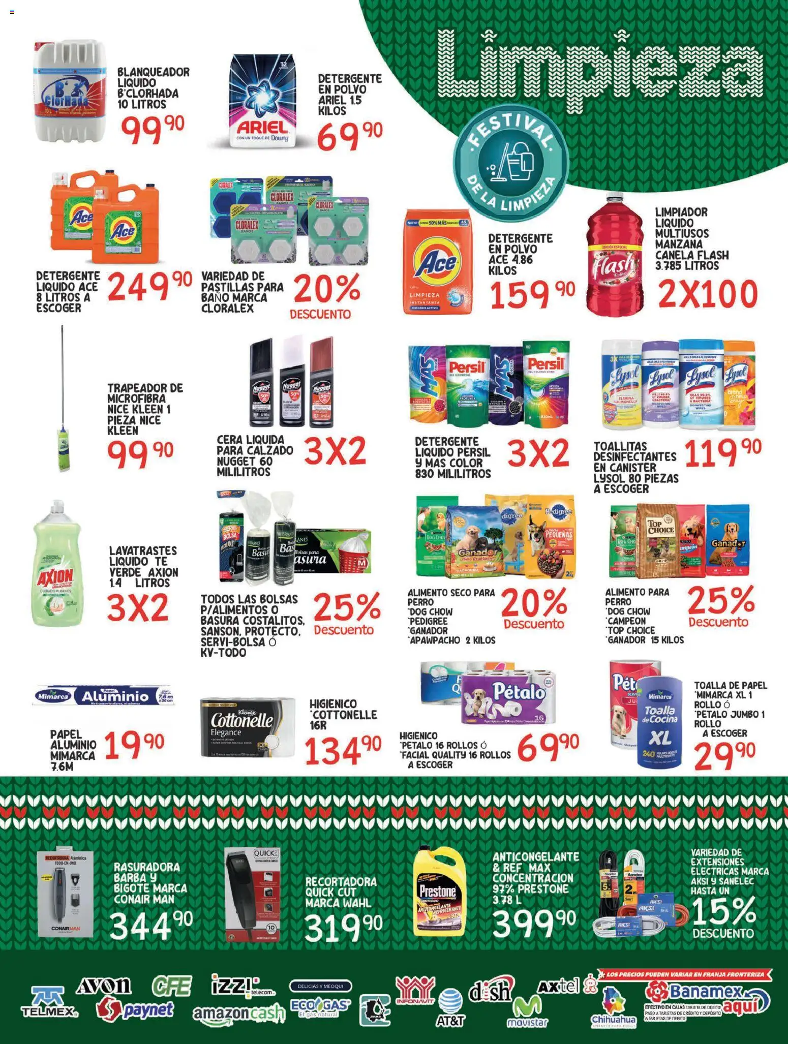 Nuevas ofertas de Alsuper válidas en toda la República Mexicana desde el 25.11.2025. ¡Encuentra las mejores ofertas en Alsuper folleto! | Página: 5 | Productos: Detergente, Manzana, Limpiador, Té