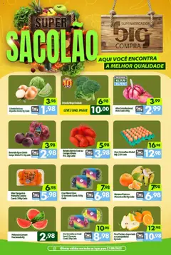 Big Compra - Ofertas Sacolão - Pré-Visualização do folheto da loja Big Compra, válido de 17.09.2025