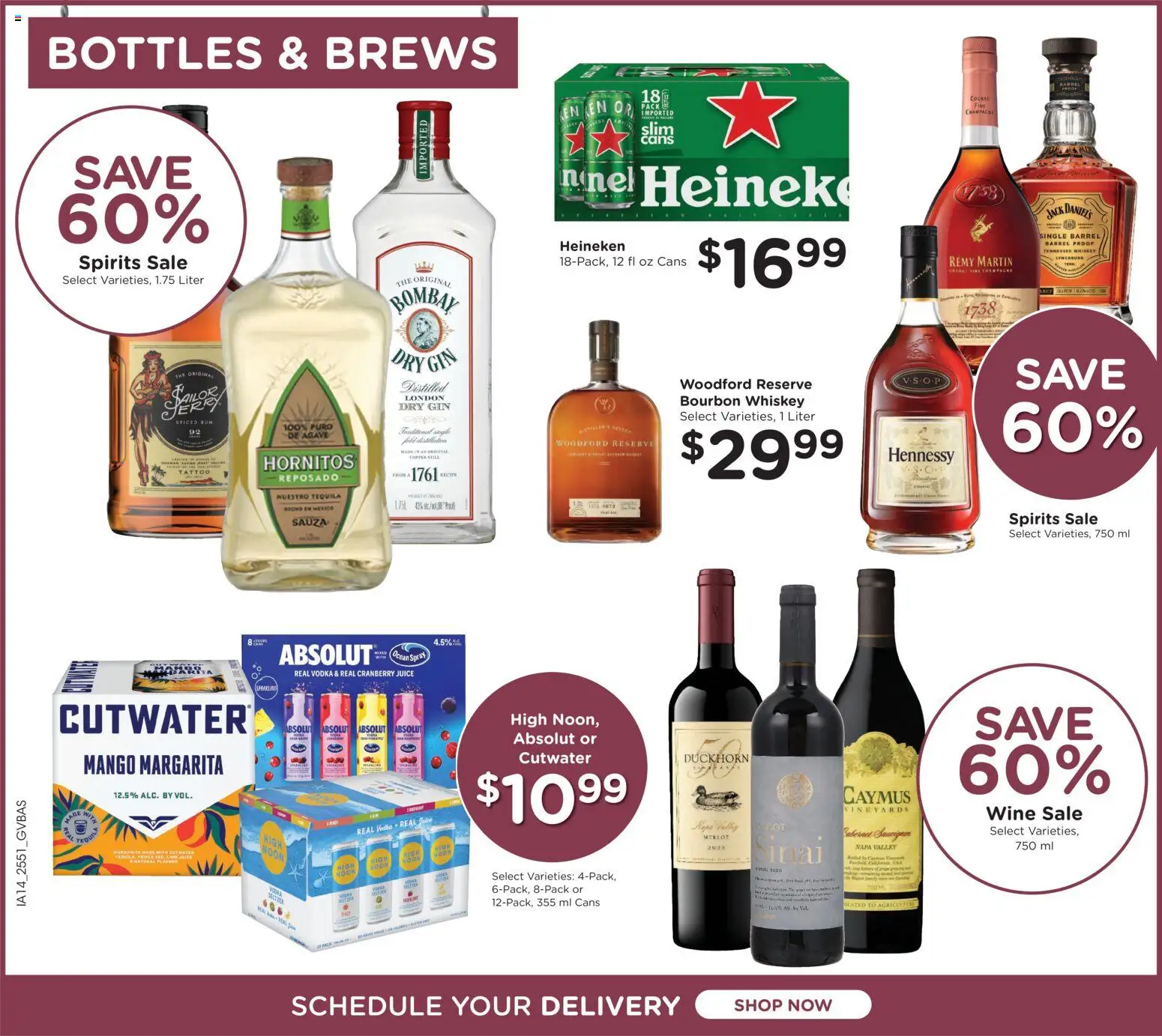 Kroger Ad - valid from 21.01.2026 | Page: 4 | Products: Juice, Wine, Vodka, Whiskey
