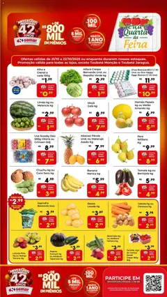 Semar Supermercado - Ofertas Feira - Pré-Visualização do folheto da loja Semar Supermercado, válido de 21.10.2025 | Página: 1