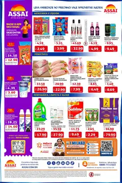 Assaí Atacadista ofertas - RN - Pré-Visualização do folheto da loja Assaí Atacadista, válido de 13.04.2026 | Página: 2 | Produtos: Desodorante, Bandeja, Batata, Telefone