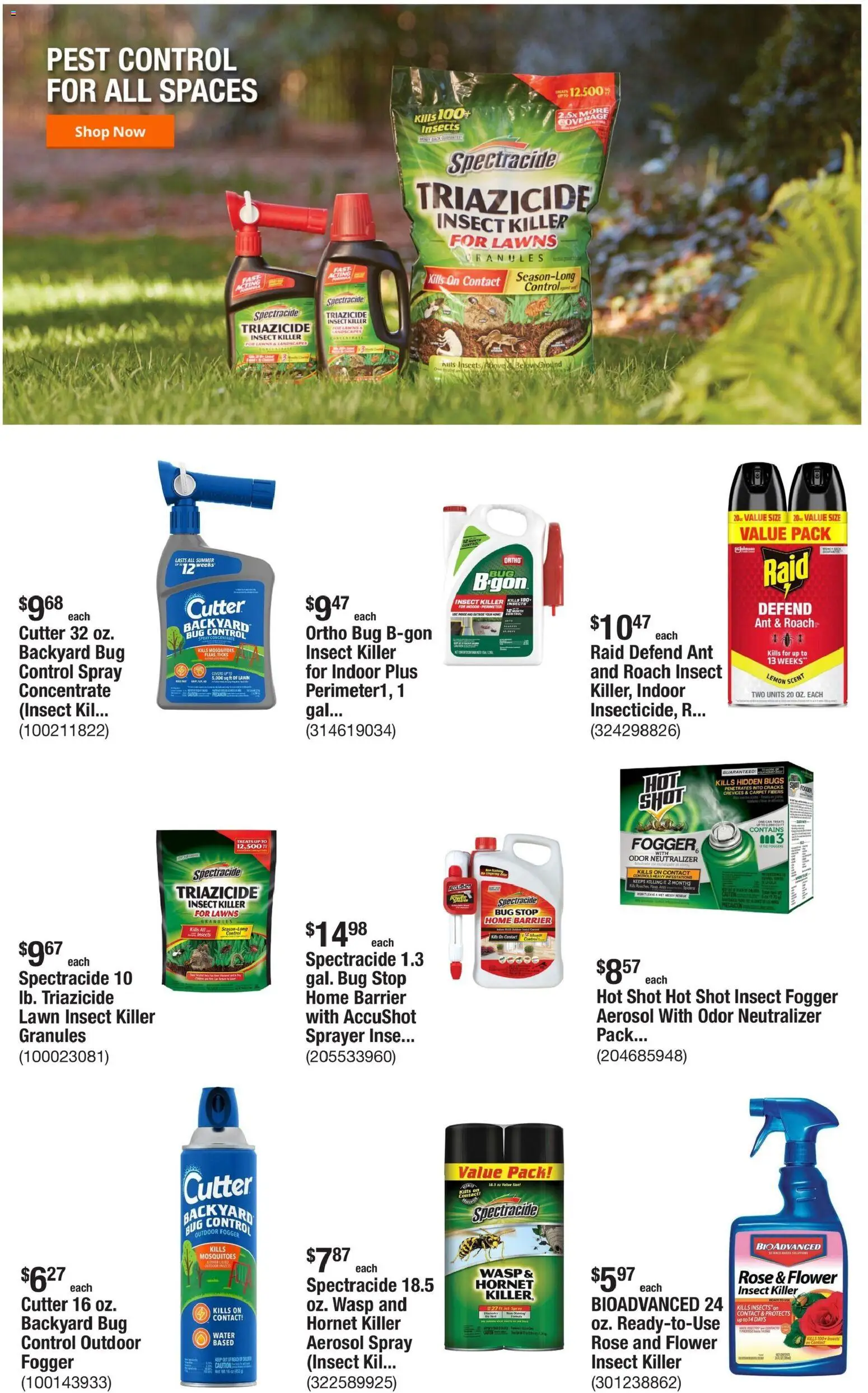 Home Depot Weekly Ad - AZ - valid from 12.03.2026 | Page: 5 | Products: Carpet, Water, Lemon, Cutter