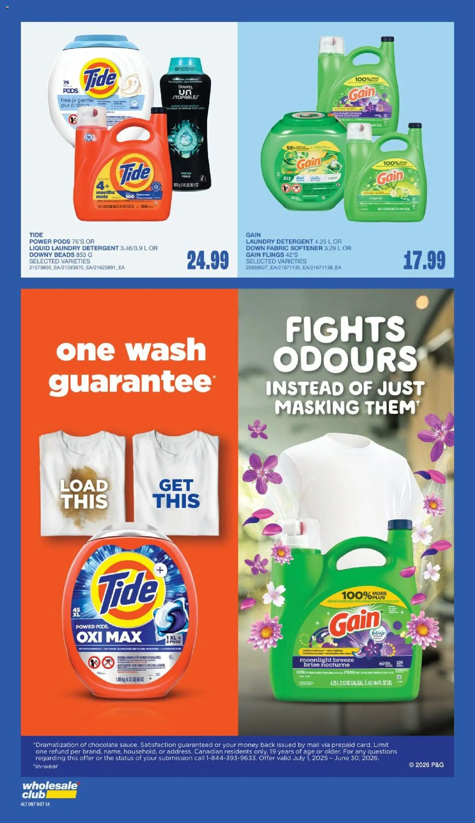 Wholesale Club flyer valid from 19.02.2026 | Page: 57 | Products: Fabric softener, Detergent, Chocolate
