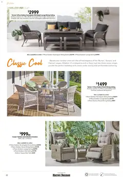 Preview of Harvey Norman - Outdoor Collection - valid from 31.10.2025 | Page: 2 | Products: Table, Recliner