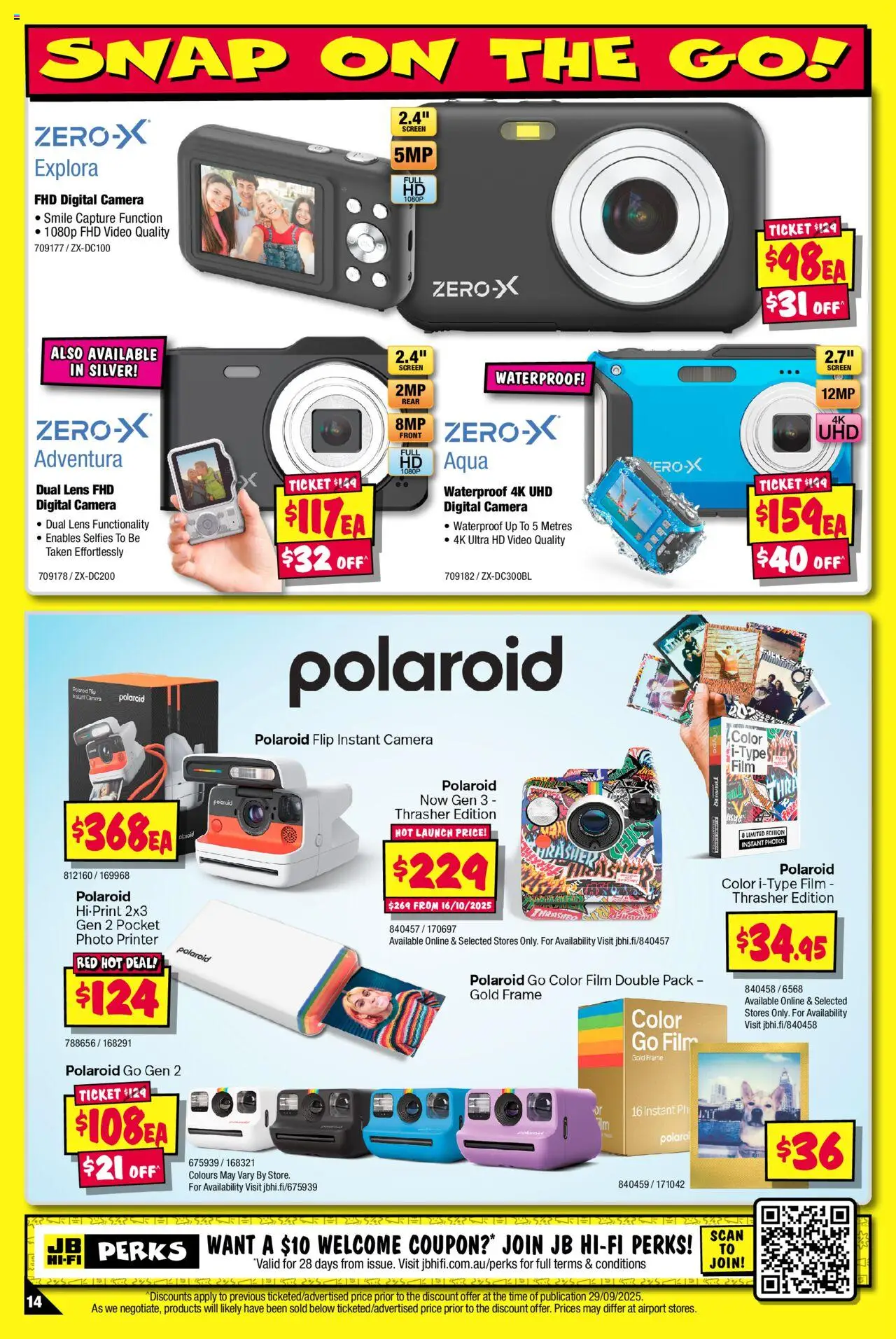 JB Hi-Fi catalogue - valid from 02.10.2025 | Page: 14 | Products: Digital, Printer, Camera, Screen