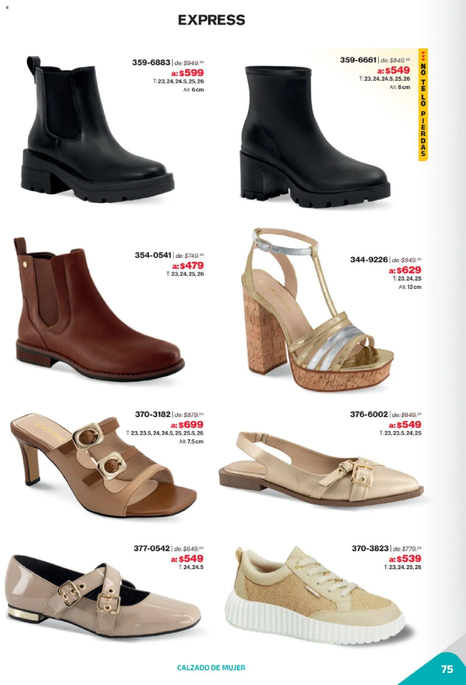 Nuevas ofertas de Andrea válidas en toda la República Mexicana desde el 02.11.2025. ¡Encuentra las mejores ofertas en Andrea catálogo Outlet! | Página: 75