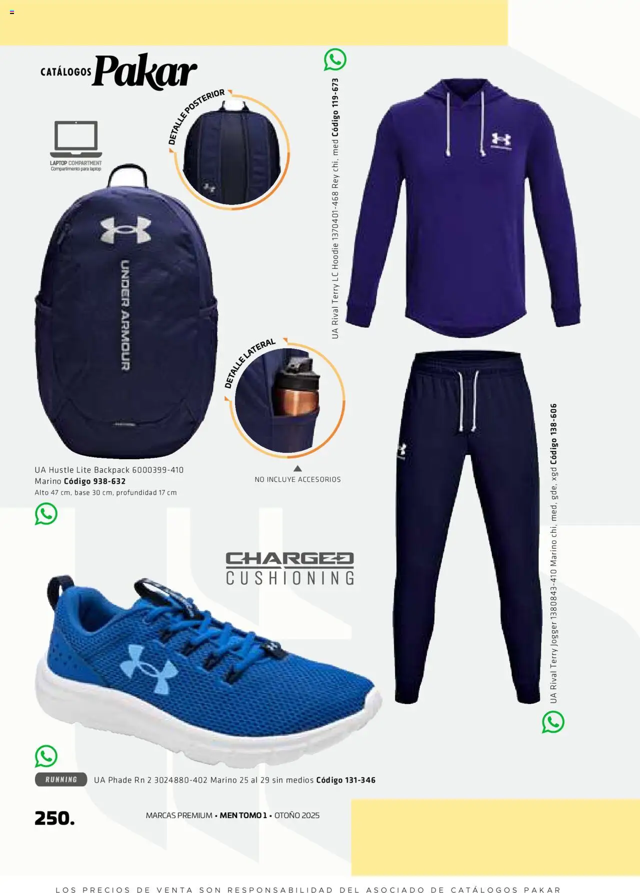 Nuevas ofertas de SC Pakar válidas en toda la República Mexicana desde el 29.08.2025. ¡Encuentra las mejores ofertas en SC Pakar - Catálogo Otoño Men Tomo 1! | Página: 250