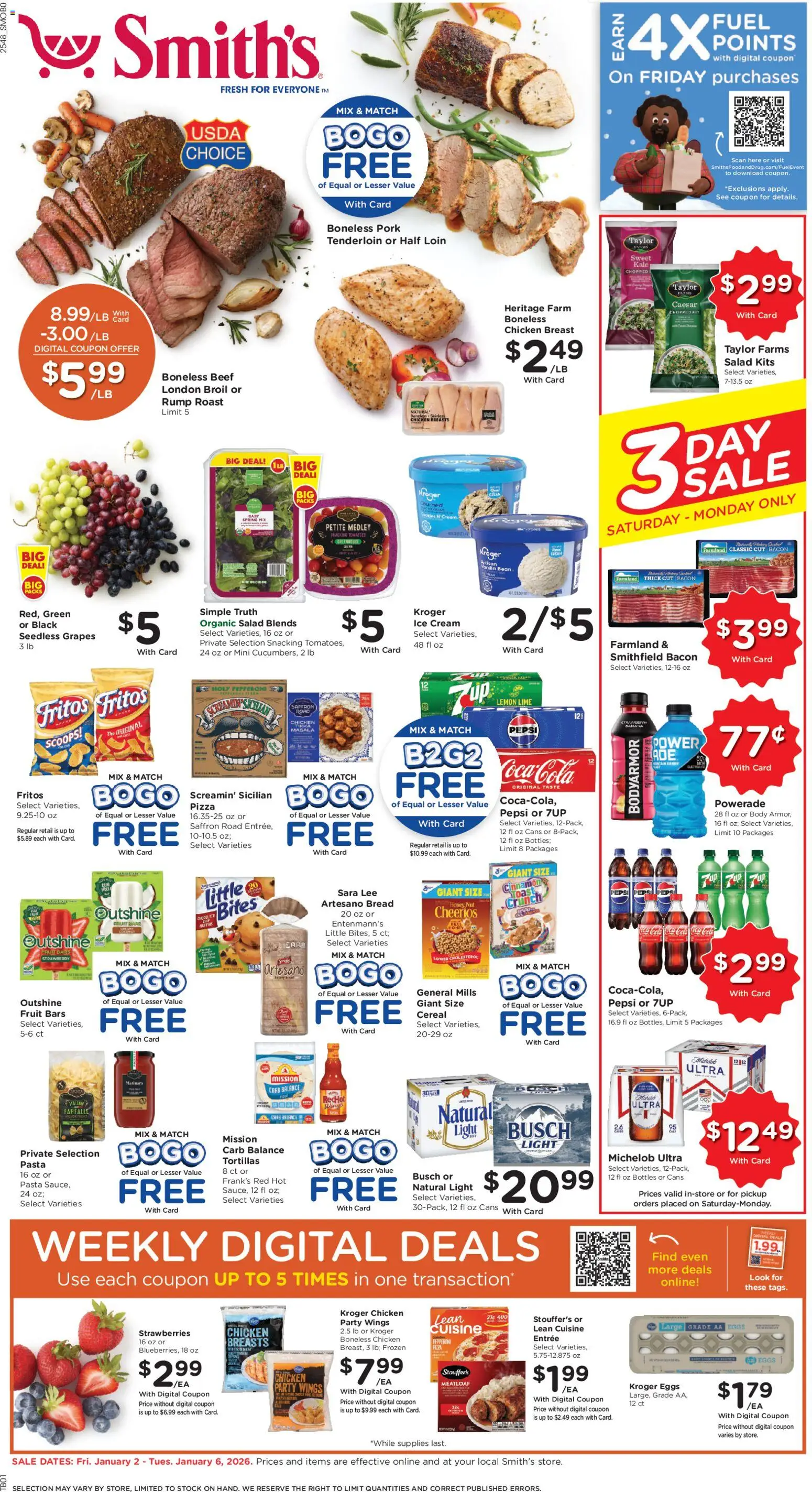 Smith's Weekly Ad - ID - valid from 02.01.2026 | Page: 1