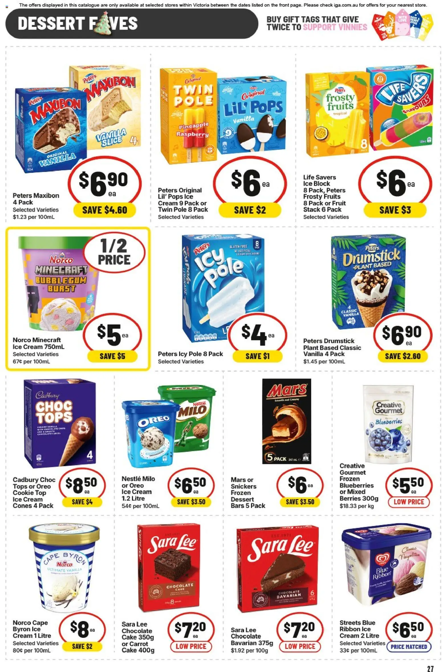 IGA catalogue - valid from 12.11.2025 | Page: 27 | Products: Stain remover, Lemon, Laundry, Tablets