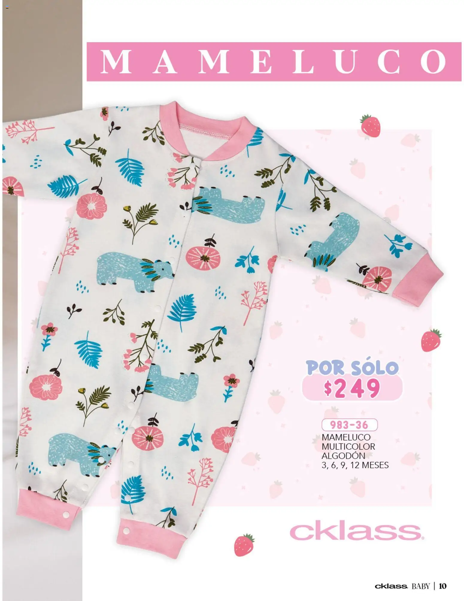 Nuevas ofertas de Cklass válidas en toda la República Mexicana desde el 02.01.2026. ¡Encuentra las mejores ofertas en Cklass catálogo Kids Niña! | Página: 205 | Productos: Algodón, Mameluco