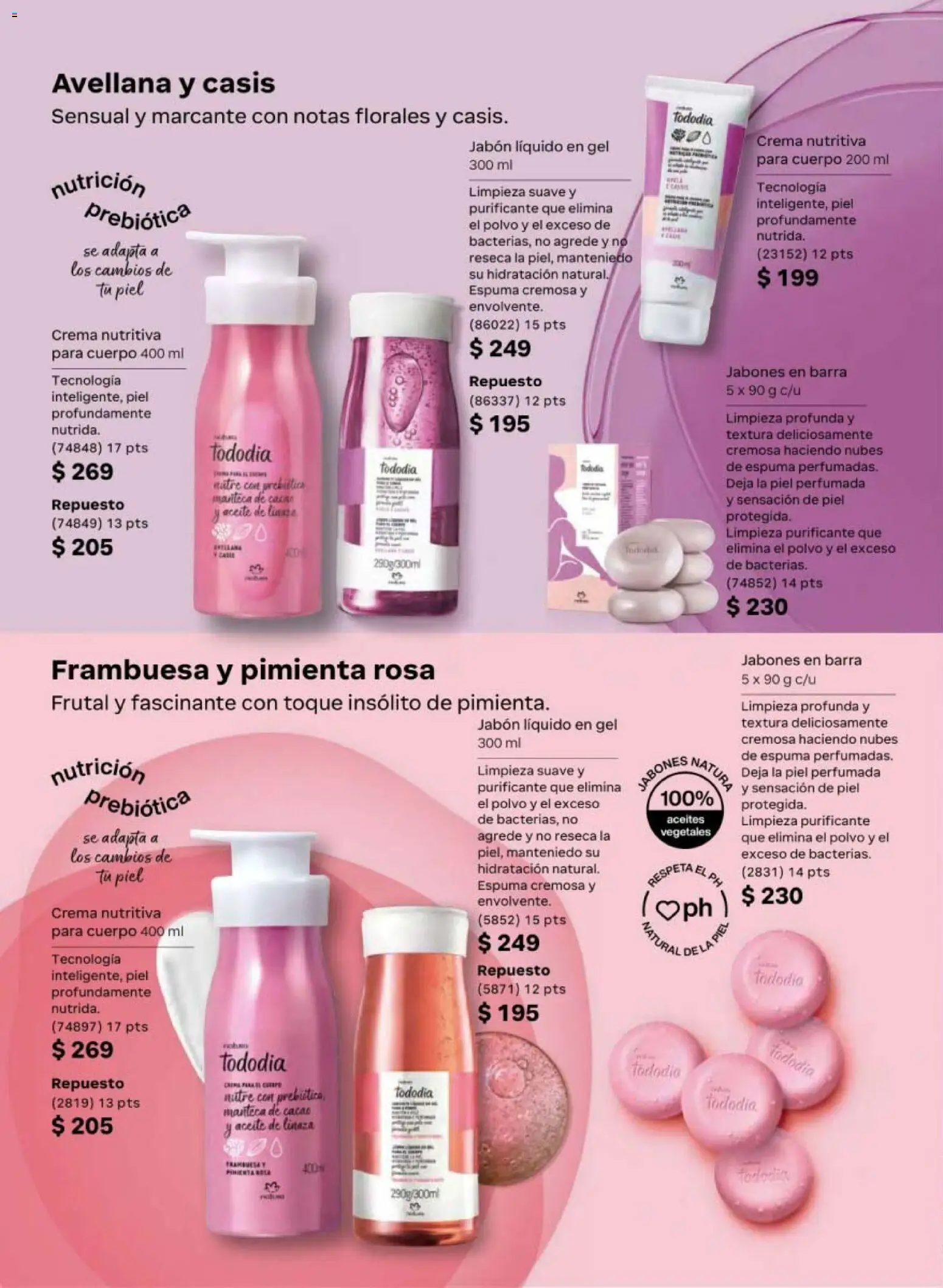 Nuevas ofertas de Natura válidas en toda la República Mexicana desde el 24.04.2026. ¡Encuentra las mejores ofertas en Natura campaña 7 2026! | Página: 104 | Productos: Pimienta, Cacao, Barra, Polvo