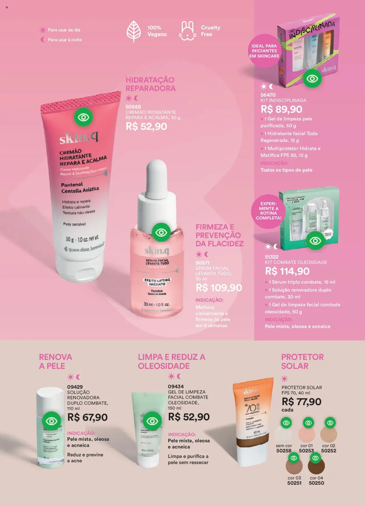 O Boticário Folheto - válido de 01.09.2025 | Página: 117 | Produtos: Protetor solar, Sérum, Gel de limpeza, Creme