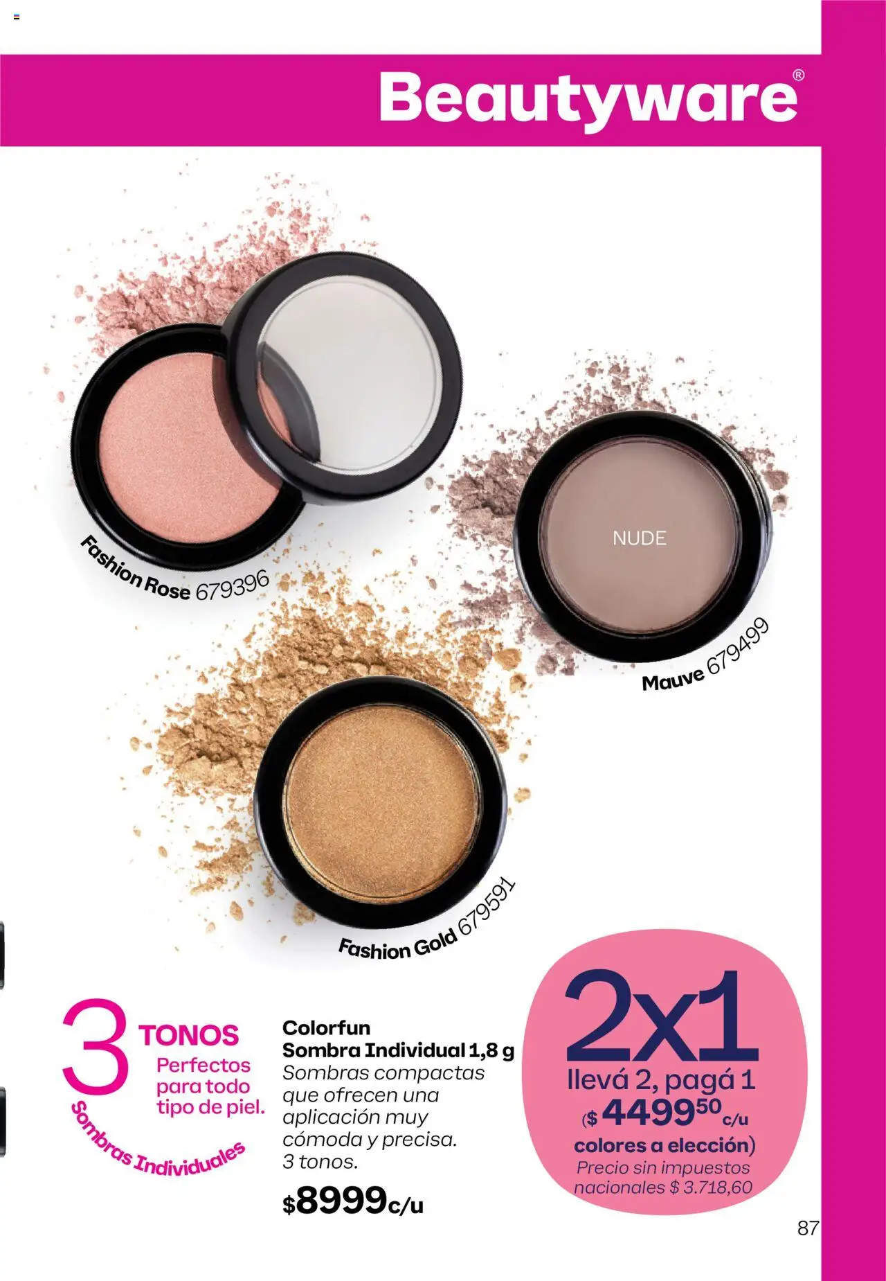 Tupperware - Campaña 16/2025 │ válido desde el 21.09.2025 | Página: 88 | Productos: Sombra, Individual