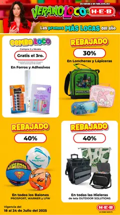 Nuevas ofertas de H-E-B válidas en toda la República Mexicana desde el 18.07.2025. ¡Encuentra las mejores ofertas en H-E-B folleto! | Página: 14 | Productos: Cinta