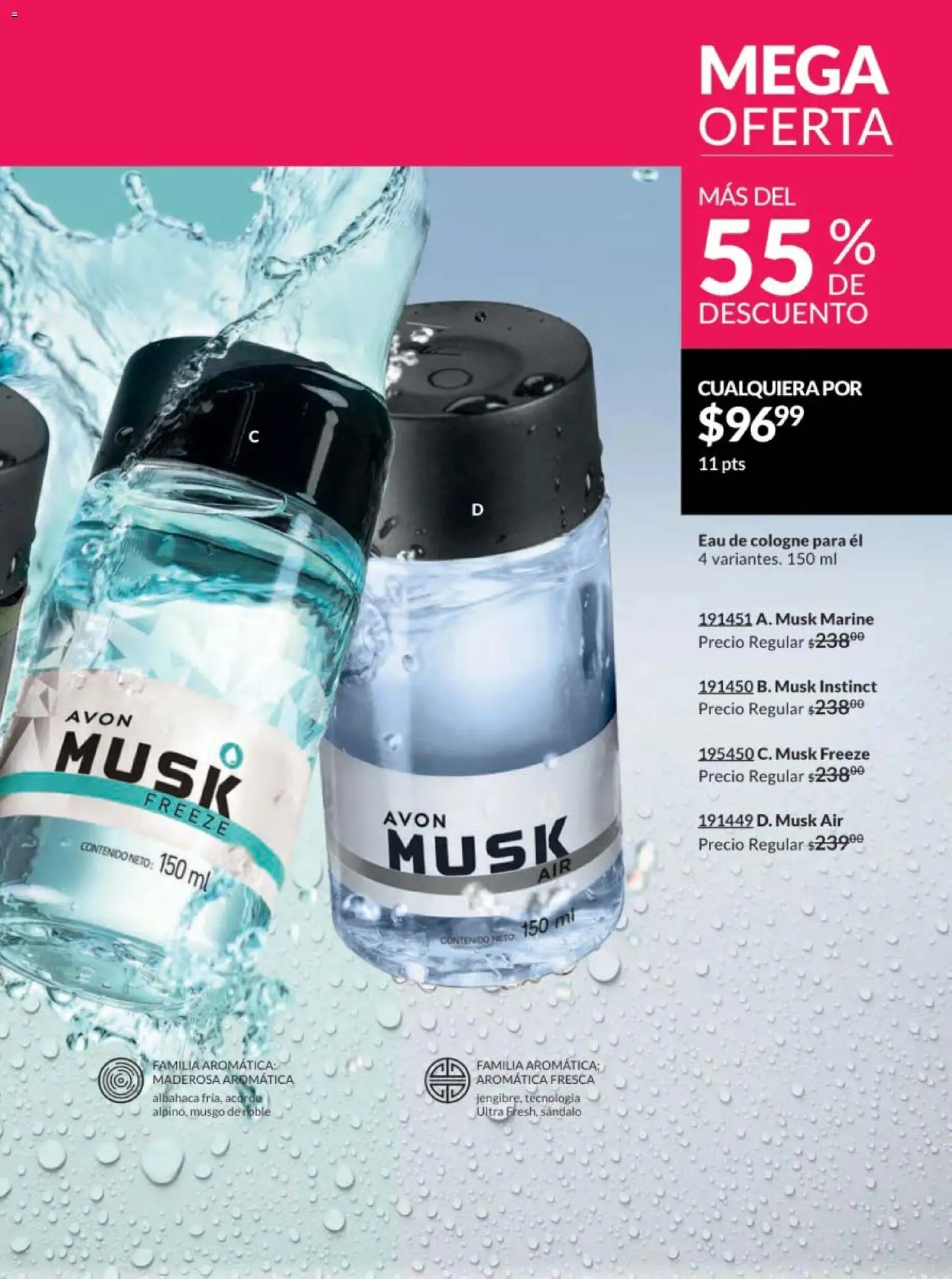 Nuevas ofertas de AVON válidas en toda la República Mexicana desde el 30.01.2026. ¡Encuentra las mejores ofertas en AVON campaña 3 2026! | Página: 97