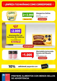 Unimarc Ofertas válido desde el 11.02.2026 | Página: 10 | Productos: Margarina, Mortadela