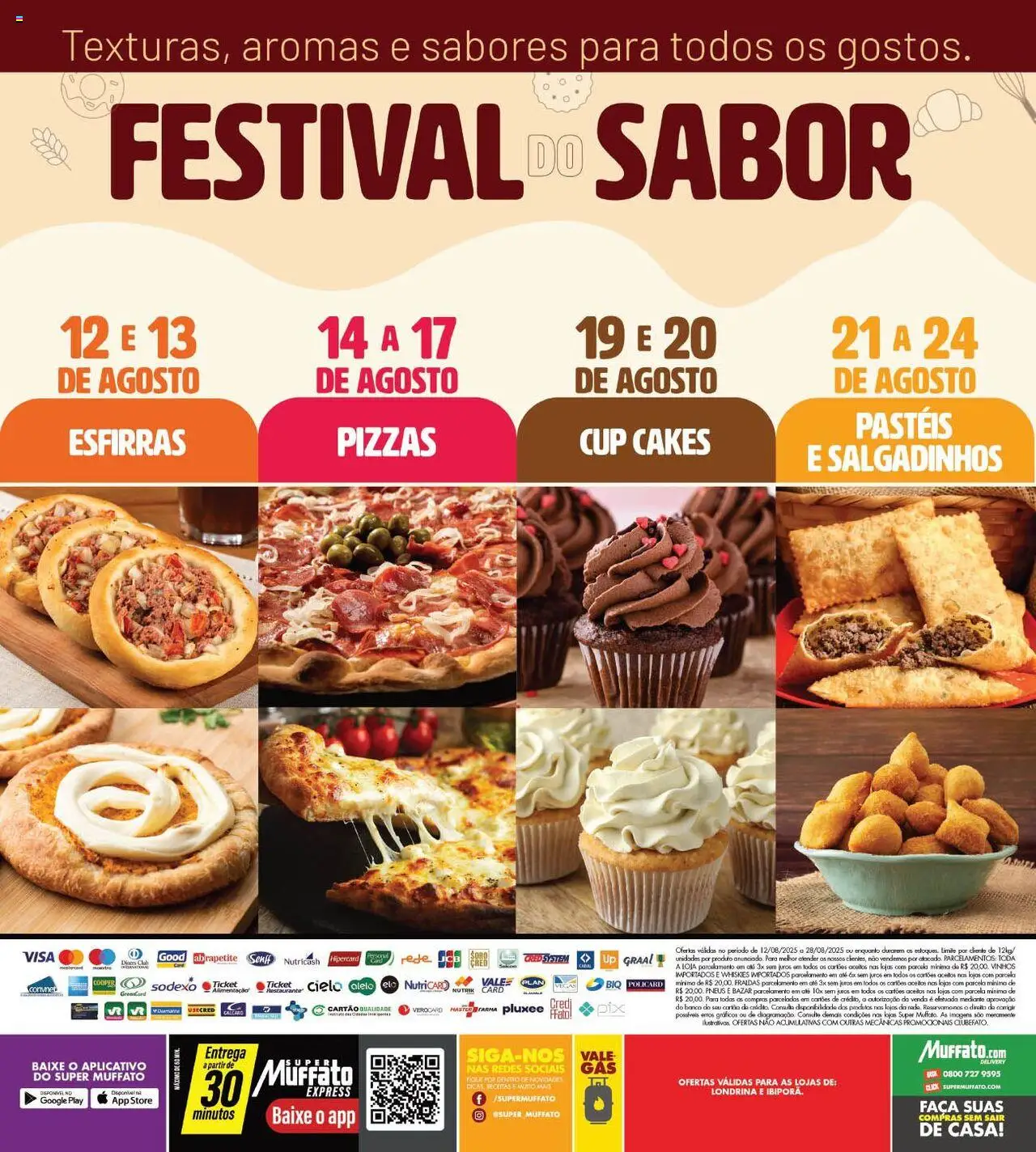 Super Muffato Folheto - válido de 12.08.2025 | Página: 24 | Produtos: Banco, Faca, Salgadinhos, Fraldas