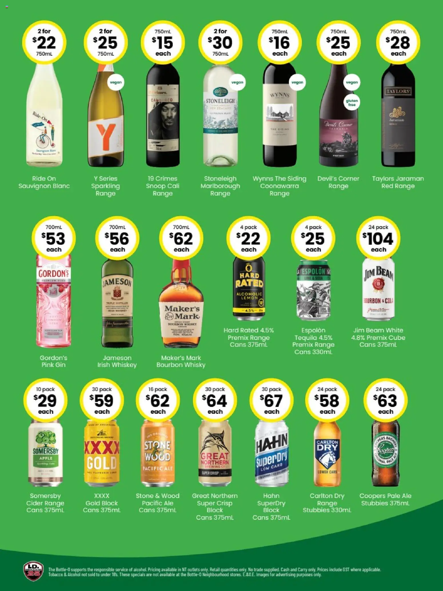 The Bottle-O catalogue - valid from 27.10.2025 | Page: 2 | Products: Fish, Gin, Whiskey, Wood