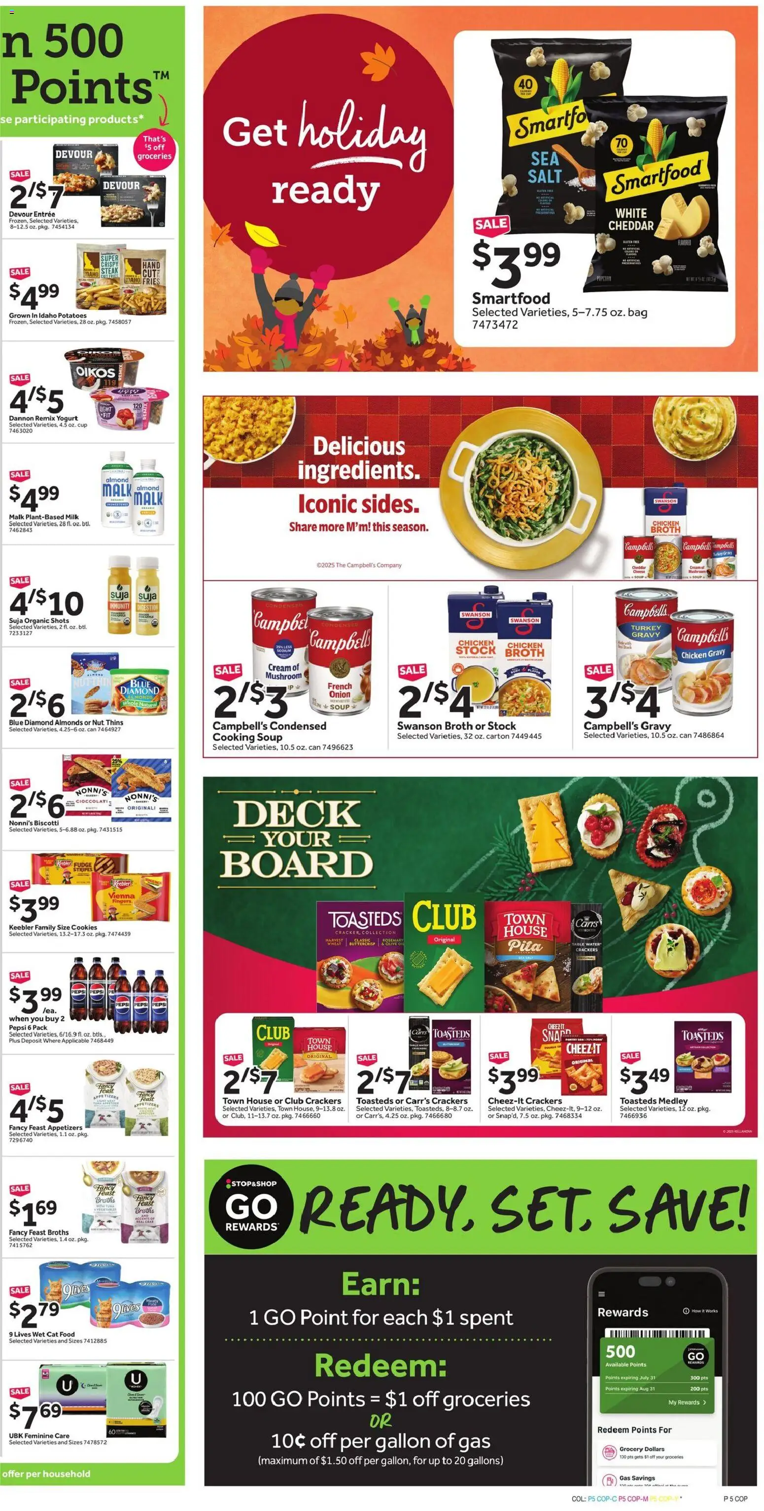 Stop & Shop Weekly Circular - NY - valid from 14.11.2025 | Page: 8 | Products: Cheese, Yogurt, Water, Onion