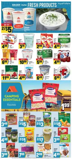 Adonis flyer valid from 31.07.2025 | Page: 10 | Products: Milk, Cheese, Yogurt, Chocolate