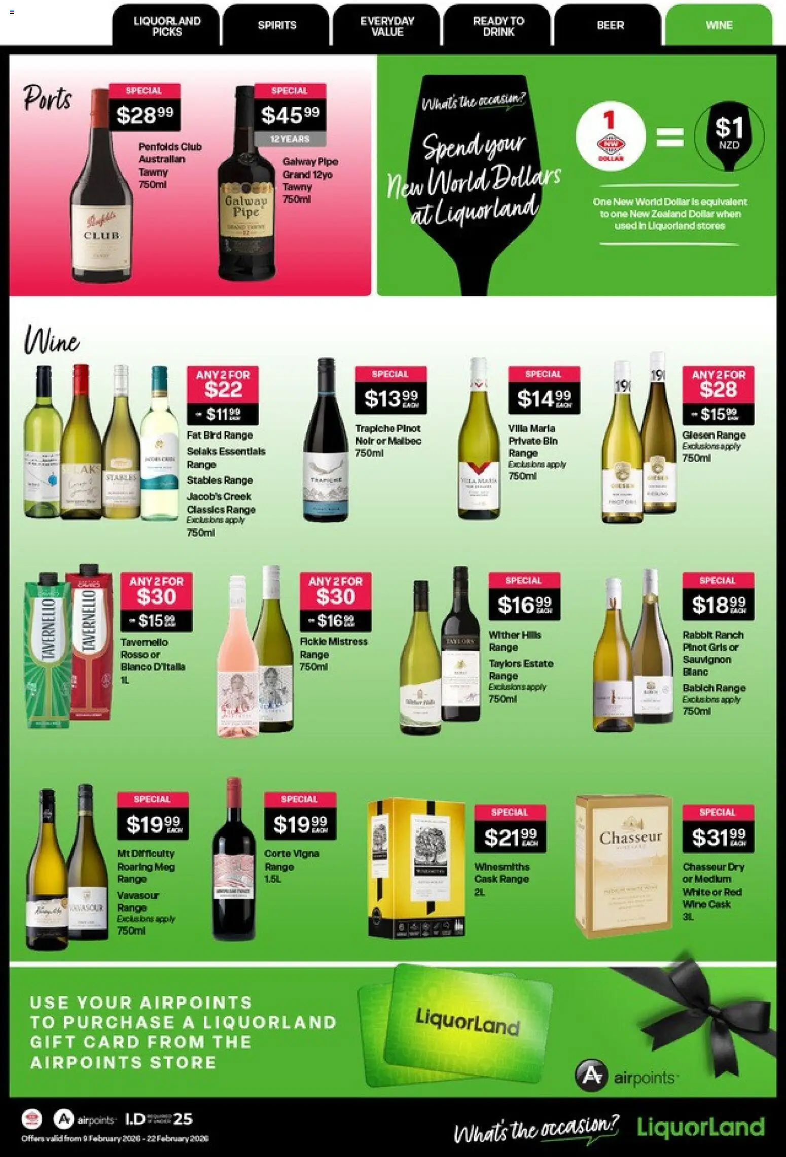 Liquorland catalogue from 09.02.2026 | Page: 14