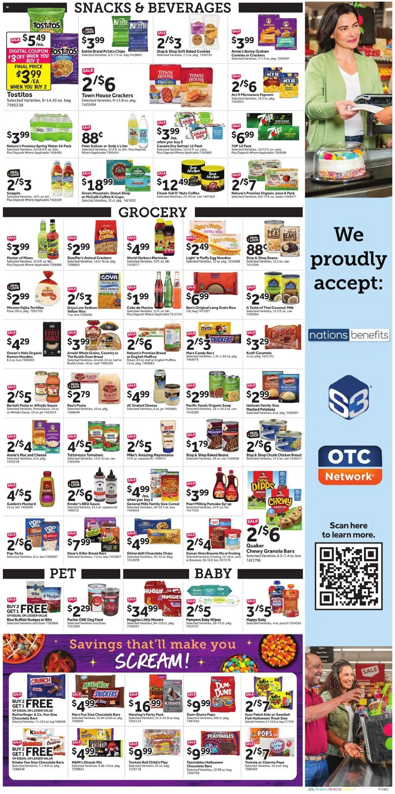 Stop & Shop Weekly Circular - CT - valid from 17.10.2025 | Page: 4 | Products: Chocolate, Juice, Apples, Pasta