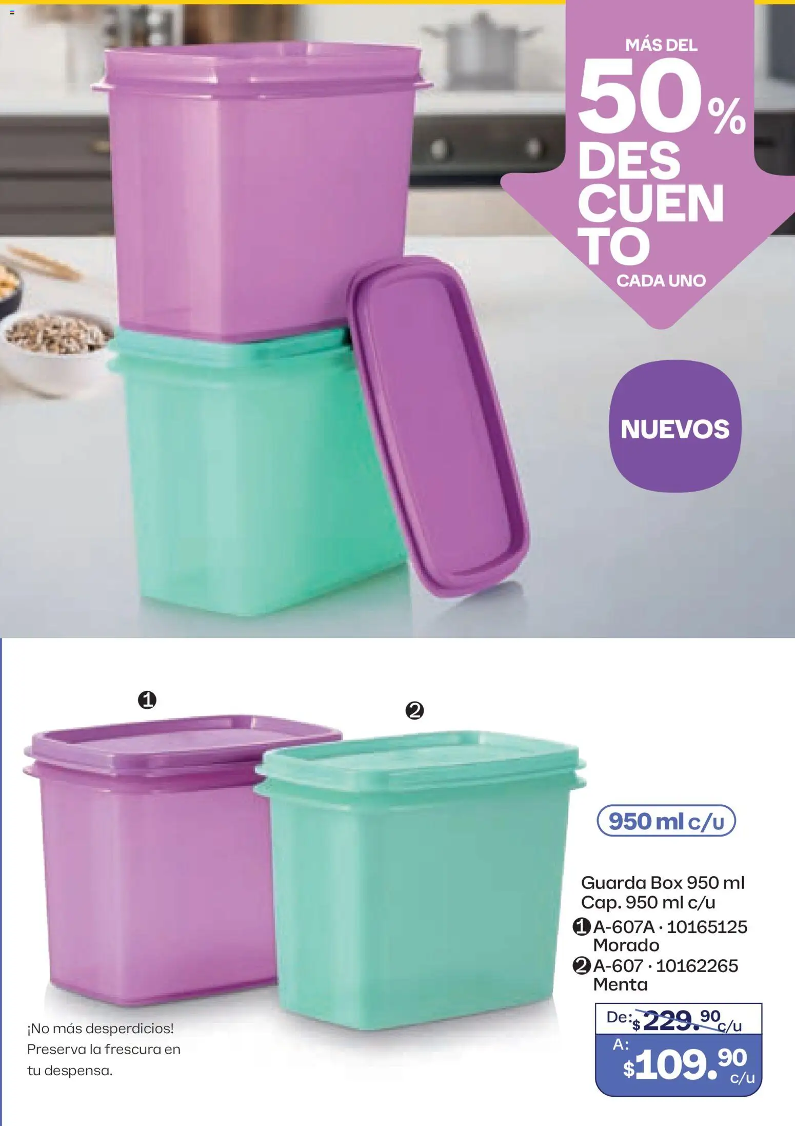 ¡El último » catálogo de Tupperware para Abril « está aquí! Descubre las SUPER OFERTAS. | México