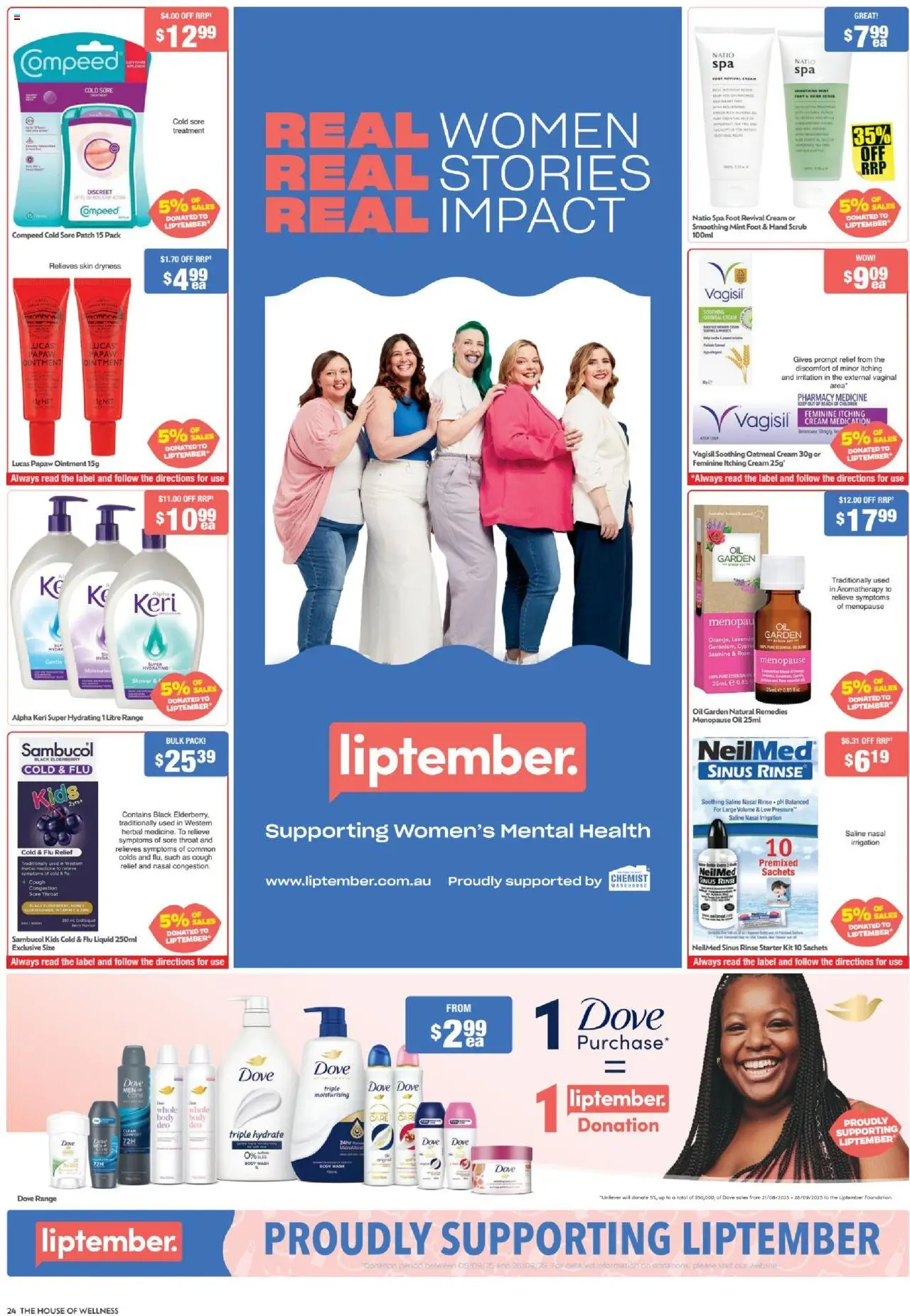 Chemist Warehouse catalogue - valid from 08.09.2025 | Page: 24 | Products: Oil, Scrub, Honey, Treatment