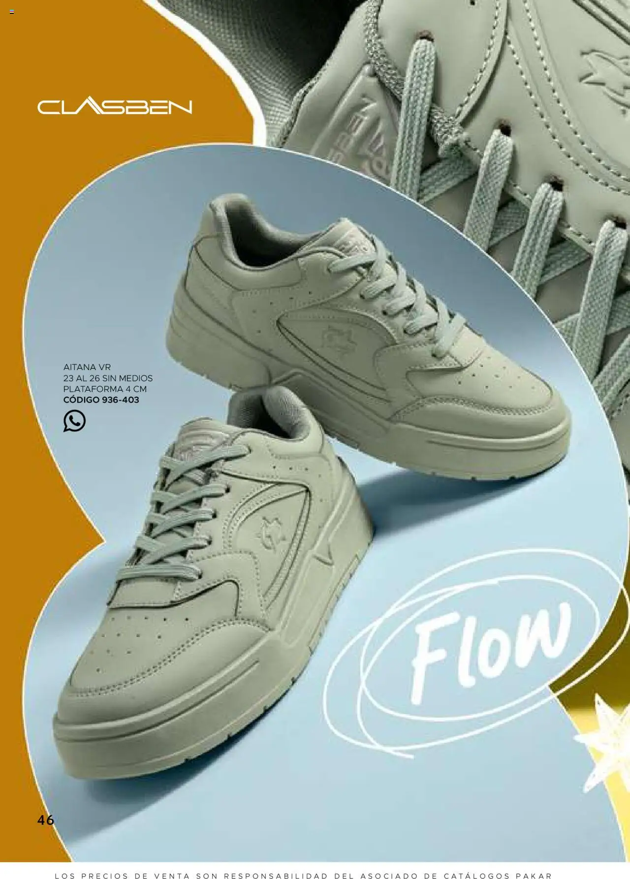 Nuevas ofertas de SC Pakar válidas en toda la República Mexicana desde el 24.07.2025. ¡Encuentra las mejores ofertas en SC Pakar - Catálogo Casual otoño / invierno! | Página: 46