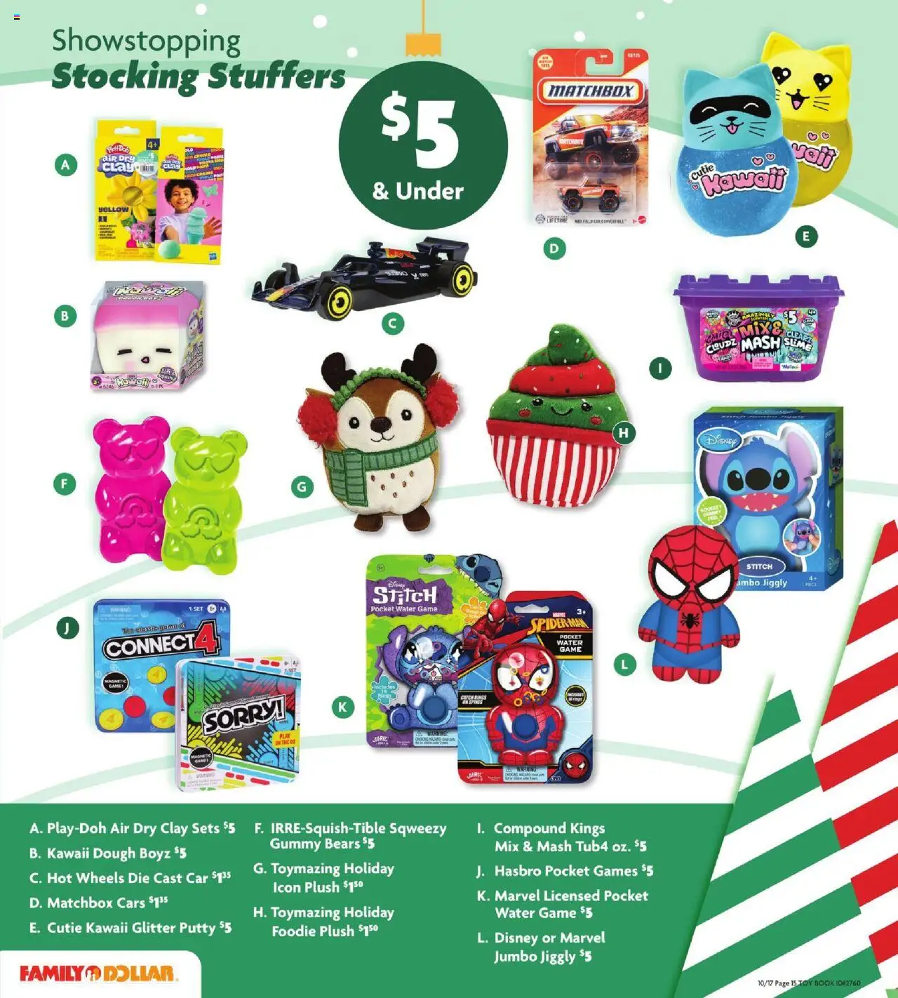Family Dollar Toy Book - valid from 17.10.2025 | Page: 15 | Products: Water, Game