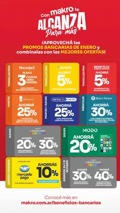Vista previa Makro ofertas válido desde el 22.07.2026 | Página: 5 | Productos: Movil, Banco