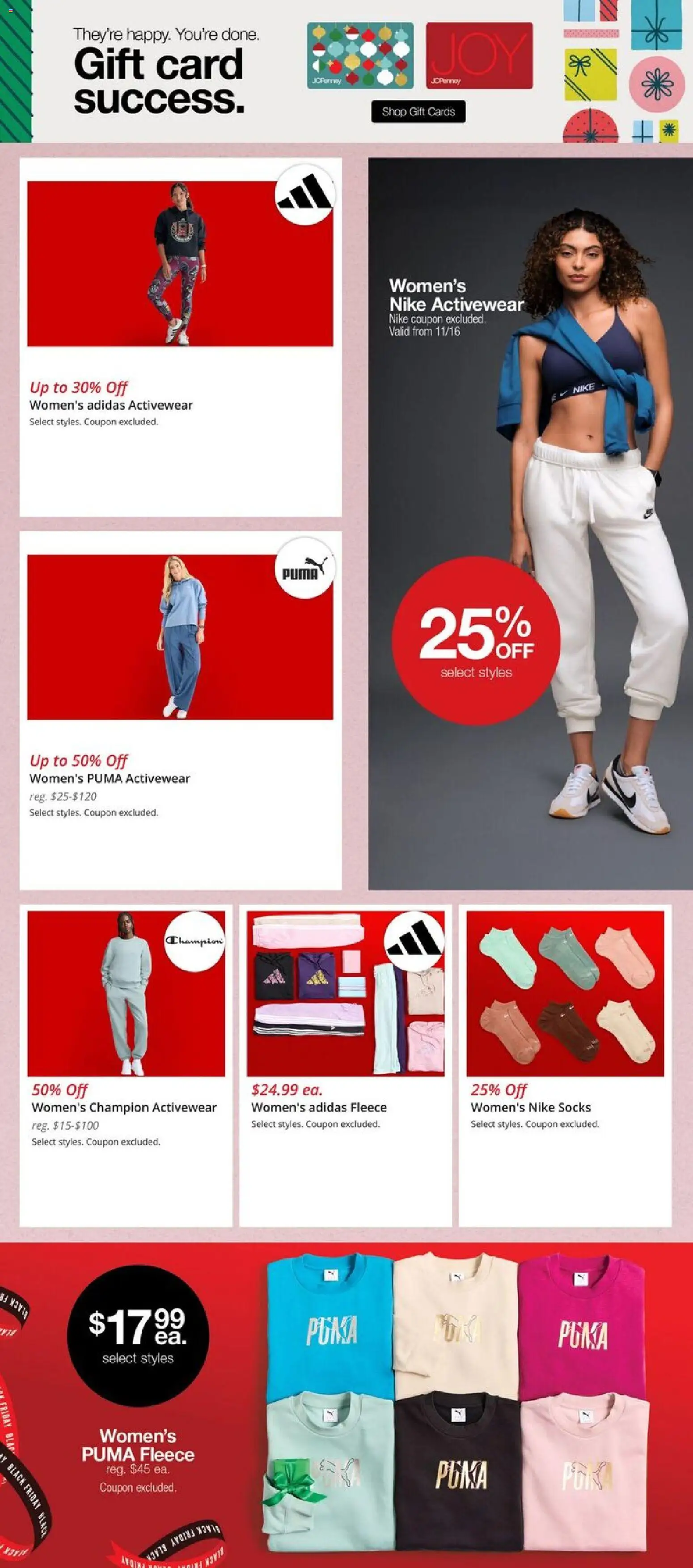 JCPenney Black Friday Women´s Deals - valid from 21.11.2025 | Page: 8 | Products: Socks