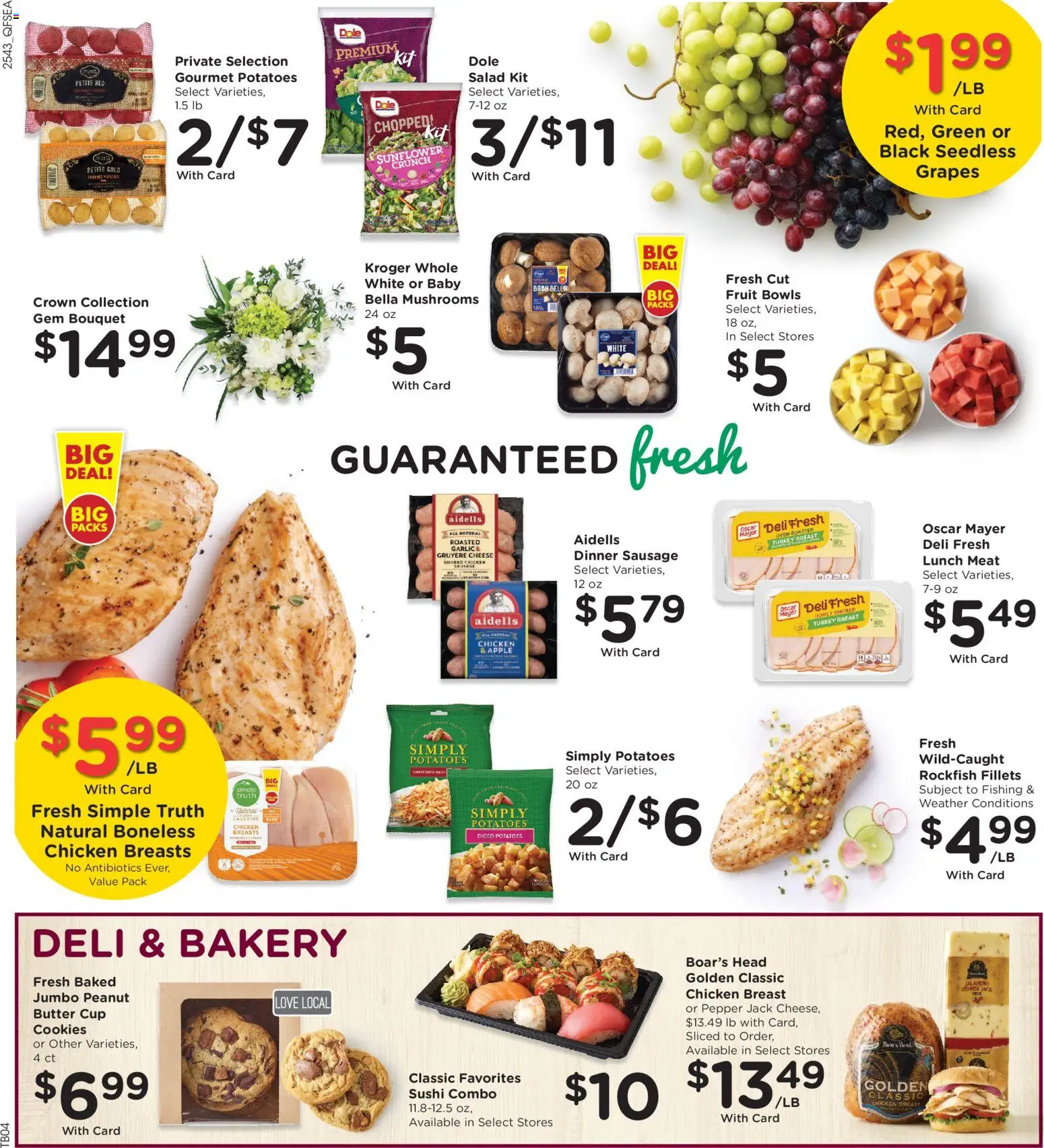 QFC Weekly Ad - OR - valid from 28.11.2025 | Page: 6 | Products: Cheese, Cookies, Pepper, Garlic