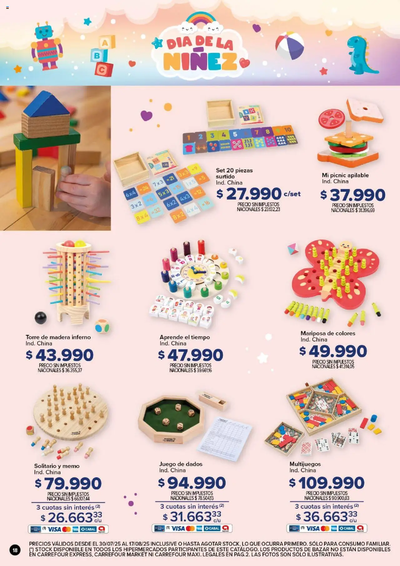Carrefour - Día de la Niñez │ válido desde el 30.07.2025 | Página: 18