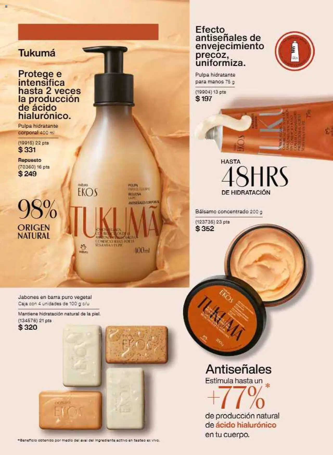 Nuevas ofertas de Natura válidas en toda la República Mexicana desde el 12.10.2025. ¡Encuentra las mejores ofertas en Natura - Campaña 16 2025! | Página: 129 | Productos: Bálsamo, Barra, Caja