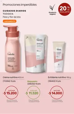 Vista previa Natura Catálogo Ciclo 4/2026 válido desde el 01.04.2026 | Página: 55 | Productos: Pera, Crema para el cuerpo, Radiante, Crema