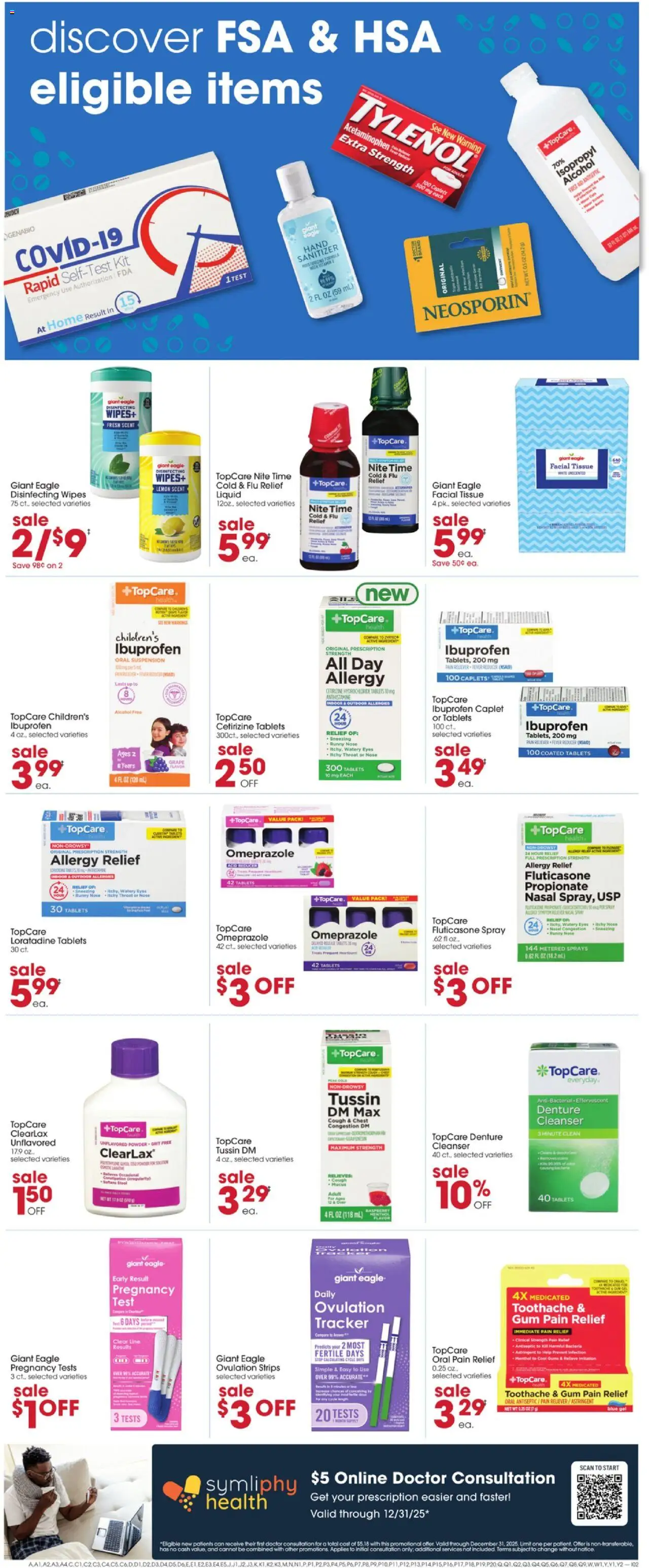 Giant Eagle Weekly Ad - valid from 18.09.2025 | Page: 3 | Products: Pan, Lemon, Raspberry