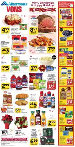 Preview of Vons weekly ads valid from 17.12.2025