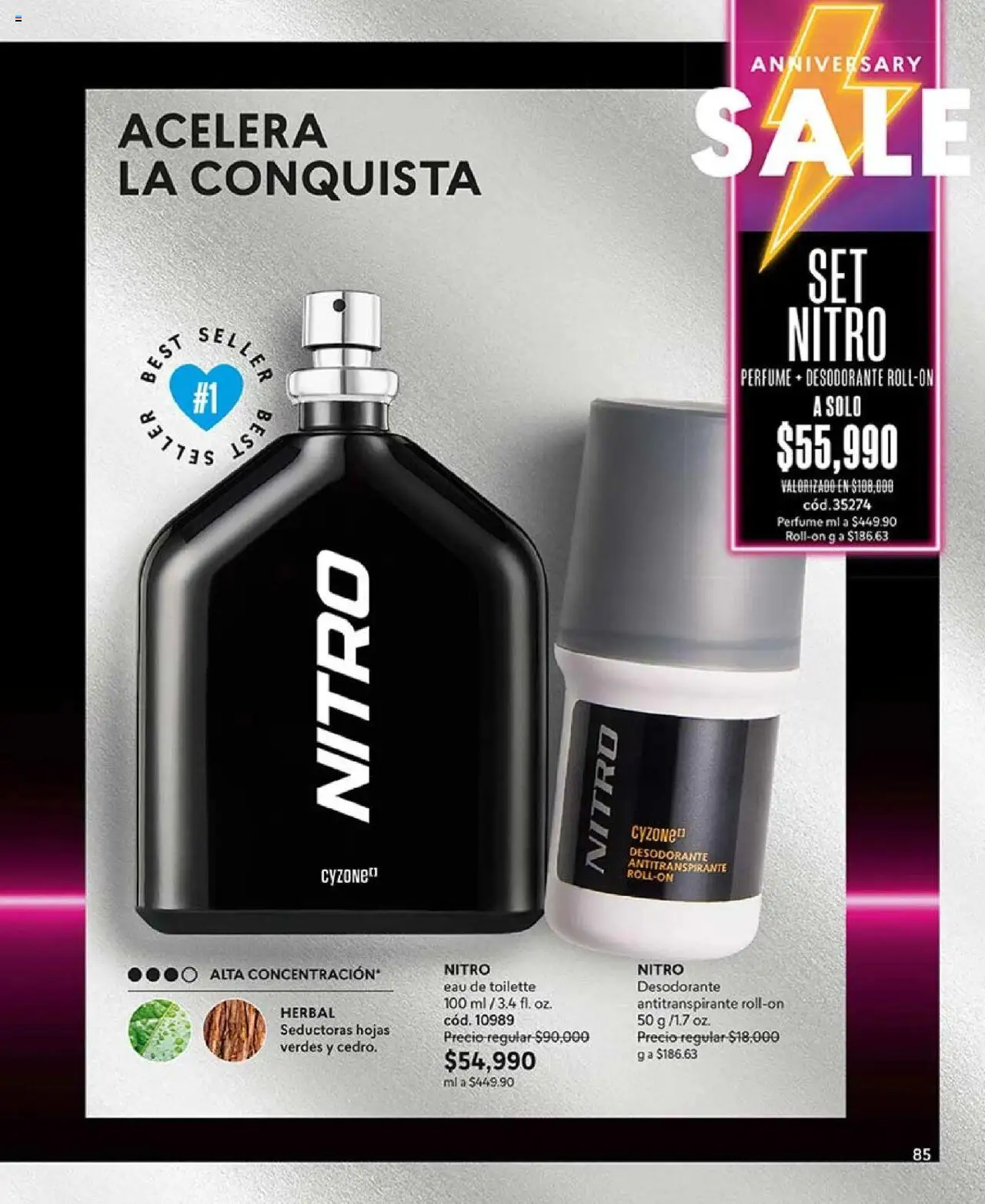CyZone revista - valida desde el 16.06.2025 | Página: 93 | Productos: Perfume, Eau de toilette, Desodorante, Antitranspirante