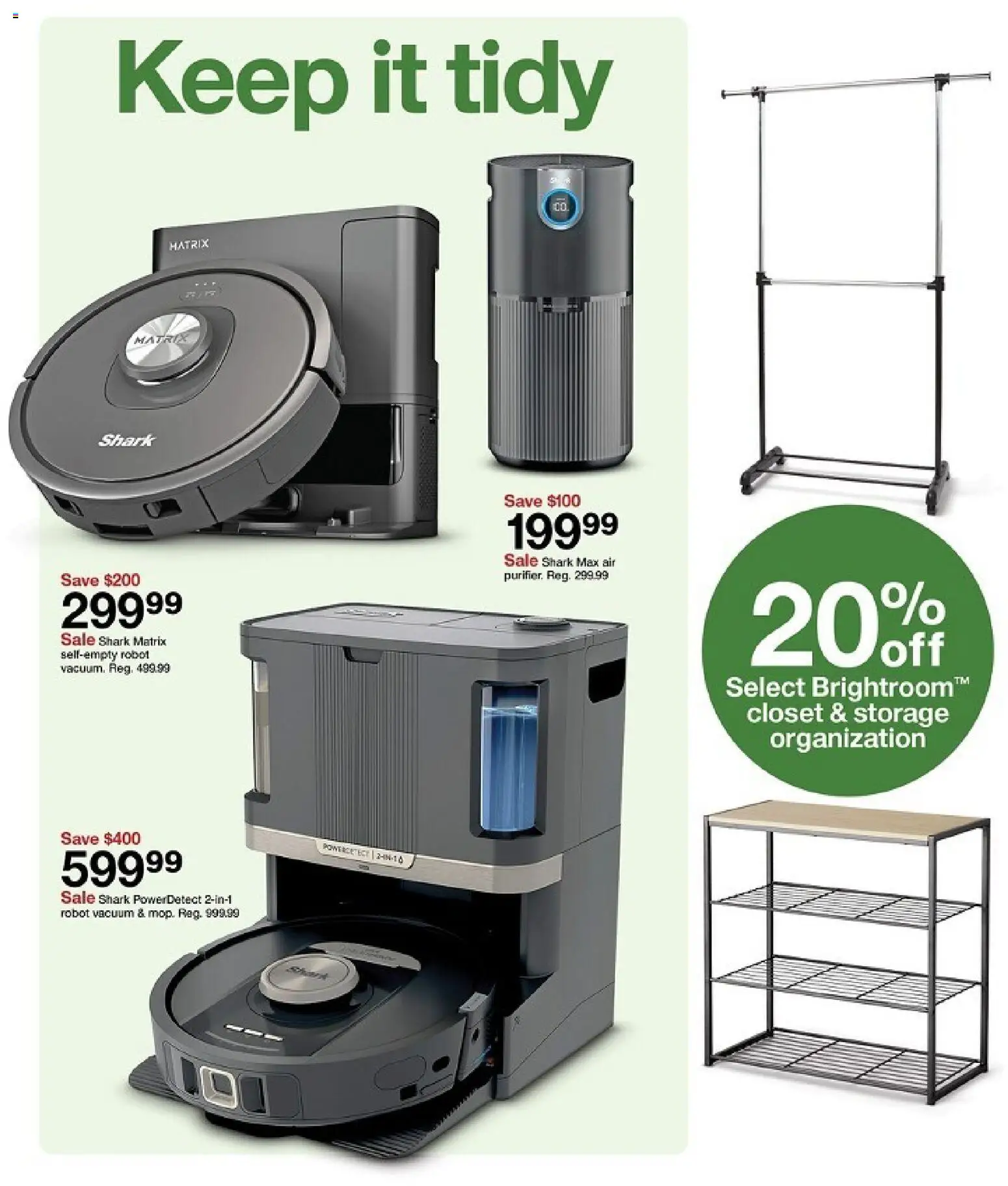 Target Weekly Ad - valid from 28.12.2025 | Page: 17 | Products: Robot, Vacuum, Closet