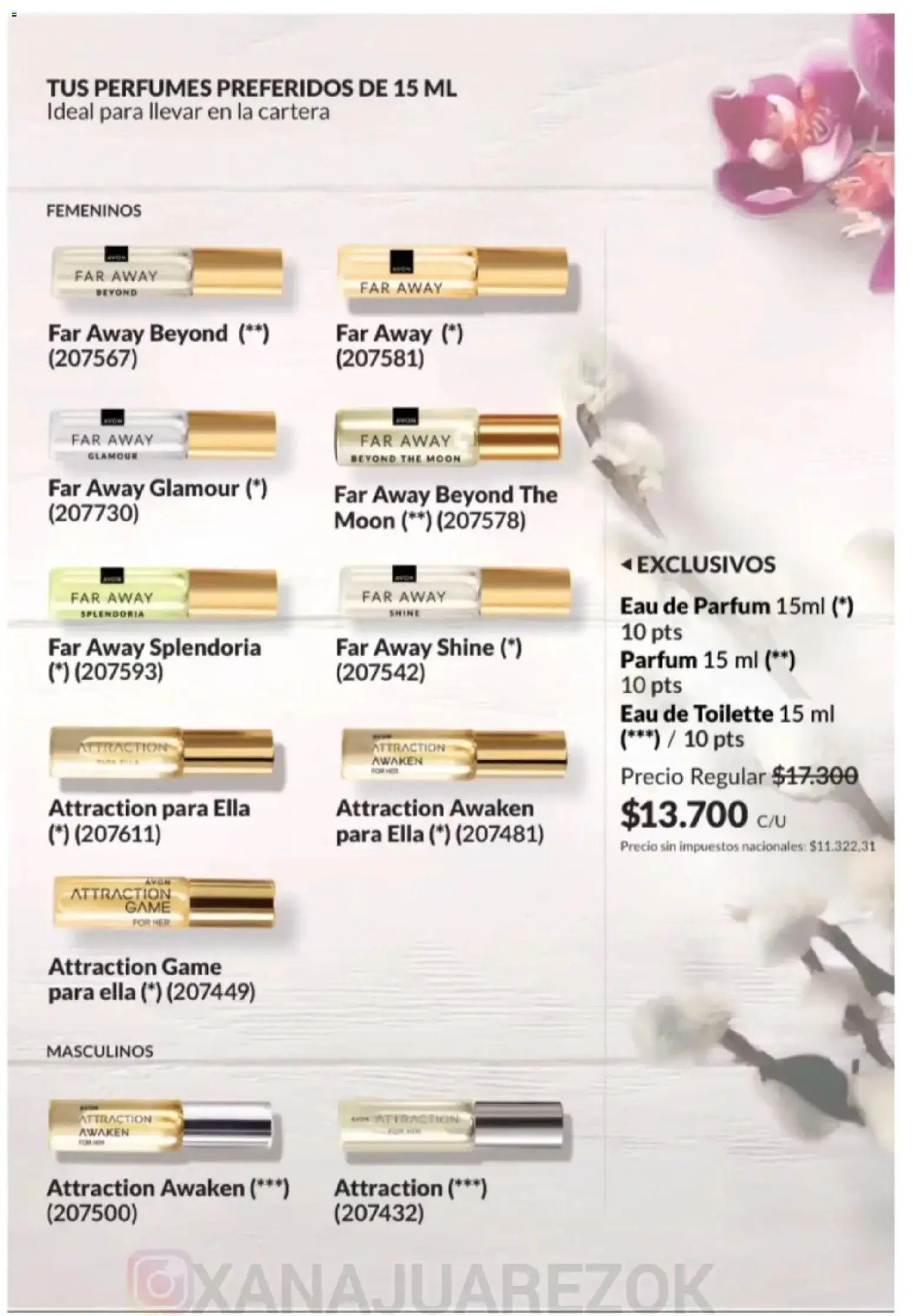 Avon - Campaña 3/2026 │ válido desde el 01.03.2026 | Página: 100 | Productos: Cartera, Eau de toilette