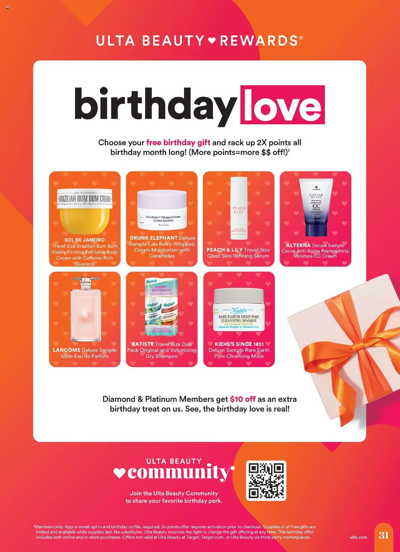 Ulta Beauty Weekly Ad - valid from 29.06.2025 | Page: 31 | Products: Cc cream, Shampoo, Mask, Peach