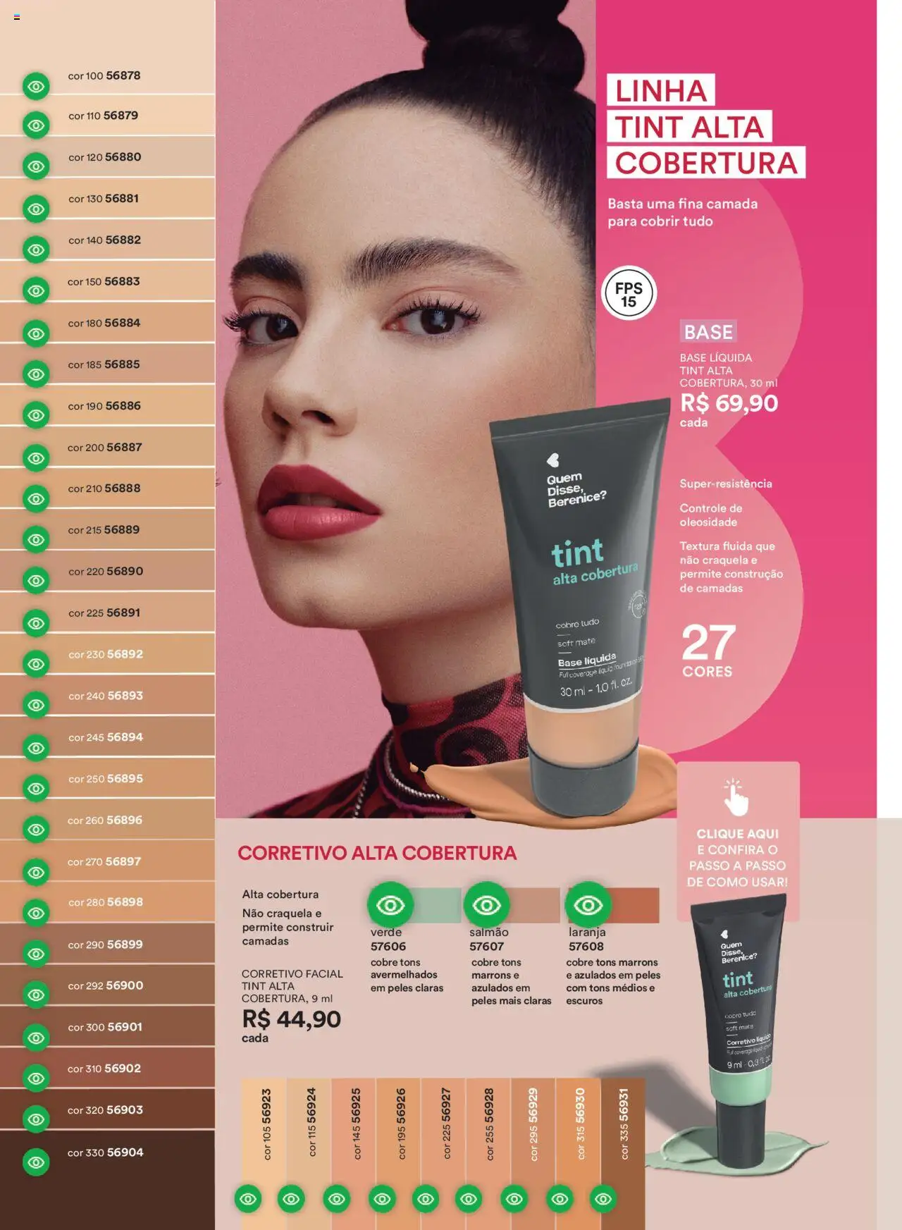 O Boticário Folheto - válido de 11.08.2025 | Página: 96 | Produtos: Corretivo, Salmão, Base