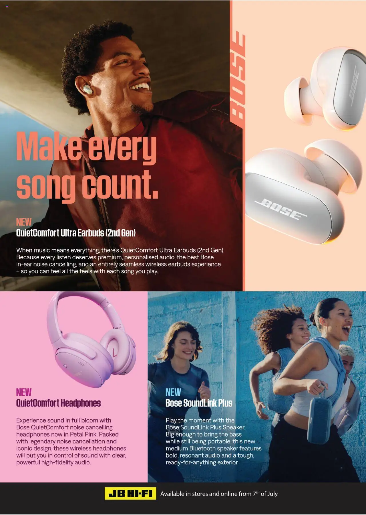 JB Hi-Fi catalogue - valid from 01.07.2025 | Page: 65 | Products: Bluetooth speaker, Audio, Headphones, Speaker