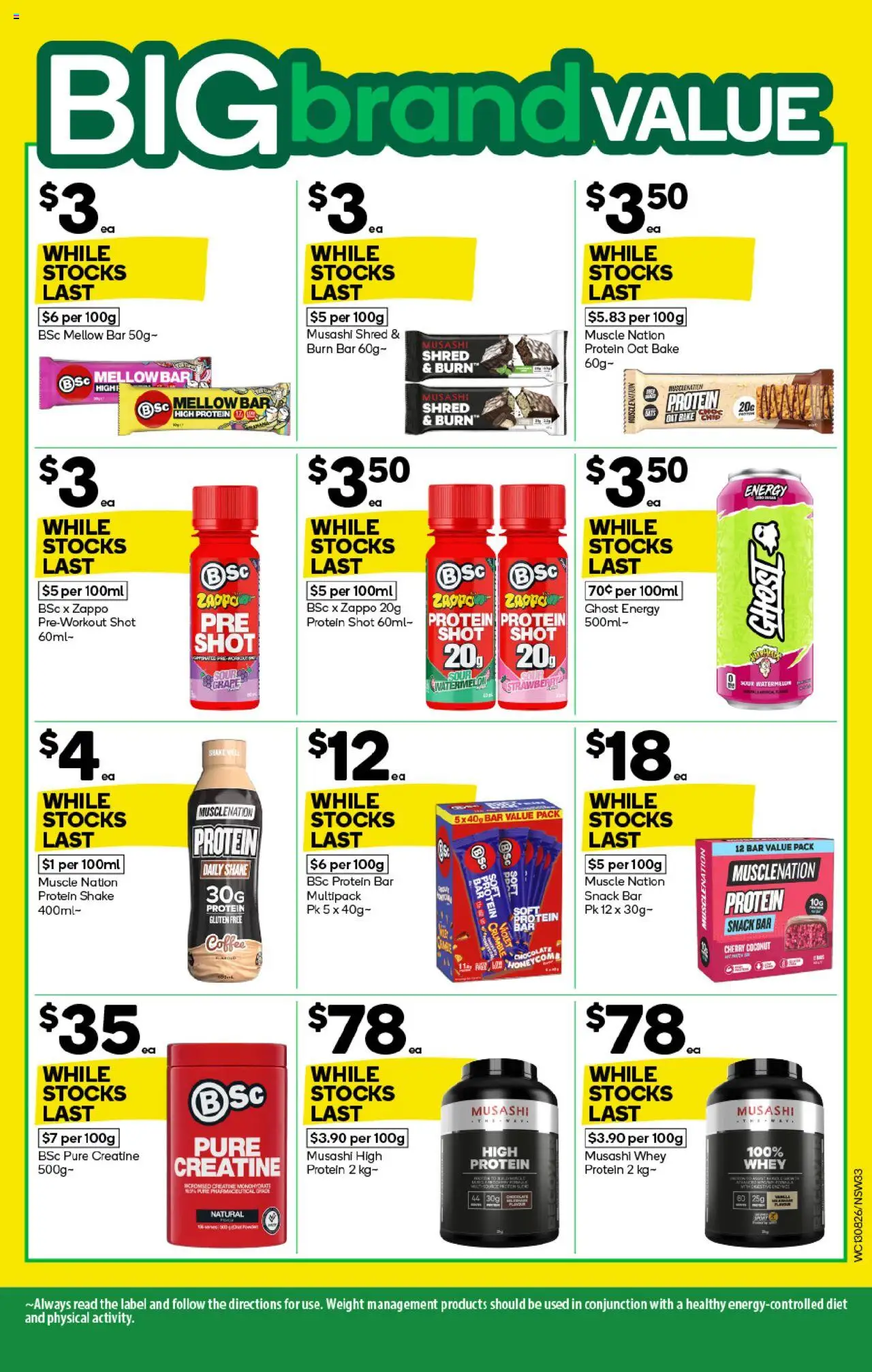 Woolworths catalogue - valid from 13.08.2025 | Page: 33 | Products: Coffee, Chocolate, Watermelon, Weight
