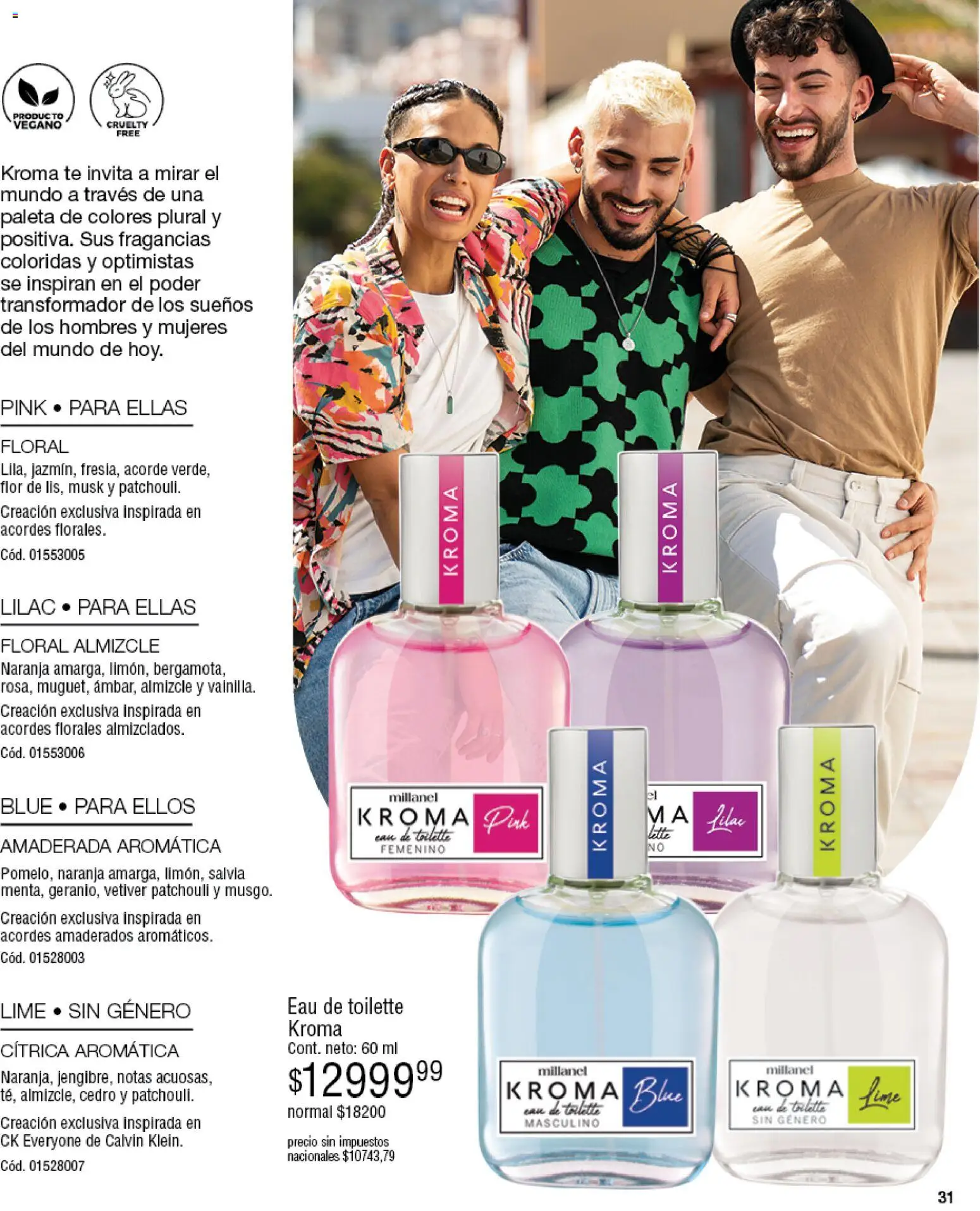 Millanel - Catálogo │ válido desde el 02.03.2026 | Página: 31 | Productos: Eau de toilette, Paleta, Té