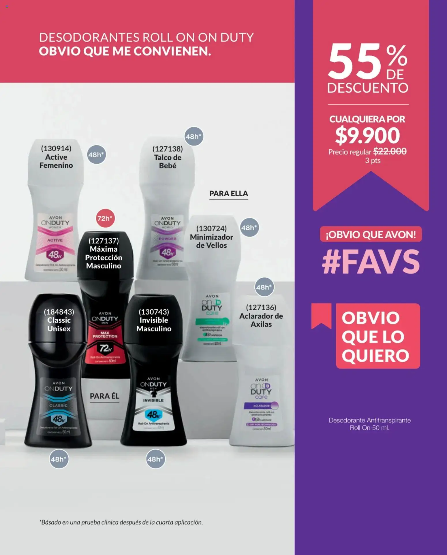 Avon revista - valida desde el 01.02.2026 | Página: 147 | Productos: Desodorante, Antitranspirante